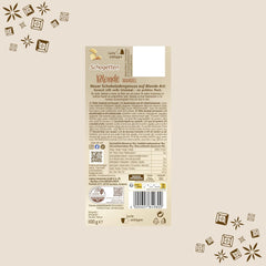 Schogetten Rubio Almendra | Chocolate blanco con trozos de caramelo y almendras | 100 gramos | Convenientemente porcionado (paquete de 2)