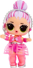 jajaja ¡Sorpresa! Neon Pop Stars Tots - 1 muñeca sorpresa mágica con luz negra, envoltorio ciego, 7 muñecas coleccionables, cada una con pegatinas de neón y accesorios, regalo para niños mayores de 4 años Naty Shop Dolls