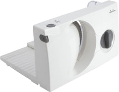 JECF0300 Mașină de feliat electrică compactă, Lamă detașabilă din oțel inoxidabil, Diametru 170 mm, Control grosime 0 până la 15 mm, 150 W Rasnite si Feliatoare Naty Shop Default Title