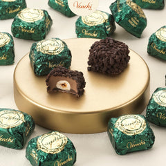 Venchi – Chocoviar Gianduia, bombones en bolsa de 1 kg, chocolate Gianduia elaborado exclusivamente con "avellanas del bosque piamonteso", sin gluten, sin colorantes artificiales y sin conservantes
