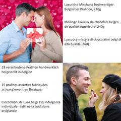 Chocolates de lujo belgas Limar: 19 delicias individuales, elaboradas al estilo tradicional