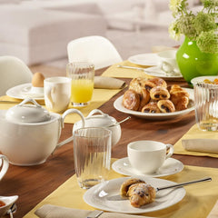 Zahărniță Villeroy & Boch New Cottage Basic, 450 ml, înălțime: 6,5 cm, porțelan premium, alb