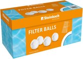 Bolas filtrantes Steinbach – 040050 – Bolas filtrantes para limpieza de piscinas – Compatible con todos los sistemas de filtrado de arena estándar – 700 g – Embalaje Steinbach