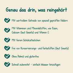 Papilla de Leche Milupa Stracciatella - Cereal para bebés sin gluten y sin aceite de palma - Sin conservantes ni colorantes - A partir de 8 meses - 4 x 400 g