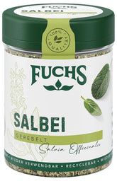 Fuchs, Salvia, Nota ácida, delicadamente amarga para Raviolis o Ñoquis, 14 gramos Condimentos Naty Shop