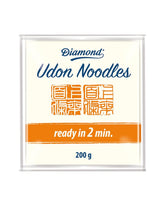 Fideos udon DIAMANTE, preparación fácil y rápida, vegetariano, vegano - 1 x 200 g