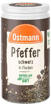 Ostmann - Fulgi de piper negru, 25 grame Condimente Naty Shop