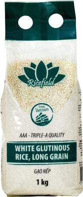 Arroz pegajoso RICEFIELD, 1 kg