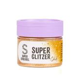 Super Streusel, Super Glitter Powder Gold, brillo en polvo, dorado, 10 gramos Glitter Naty Shop