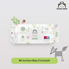 Toallitas Bebé Frescas con Aloe Vera Mama Bear Naty Shop