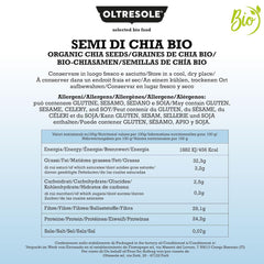 - Semillas de chía ecológicas 3 kg - Semillas oleaginosas crudas ecológicas, fuente de proteínas y fibra, naturalmente sin gluten, ideales para ensaladas o repostería enriquecida, envase práctico