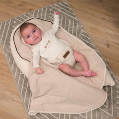 Almohada de lactancia multifuncional, 4 en 1, Soft Nova, beige, almohada individual: 202 cm, sillón, 40 X 75 X 22 cm Accesorios Alimentación y Lactancia Bebe Naty Shop