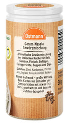 Ostmann Gewürze - Garam Masala Gewürzmischung | Embalaje completo y reciclable | 30 g en la estreudosis