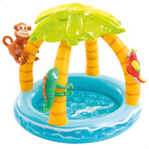 Piscina inflable para bebés Intex Tropical Island, dimensiones: 102 cm x 86 cm (58417NP)