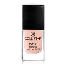 Esmalte de uñas Collistar Puro, esmalte de uñas de larga duración y acabado brillante, núm. 513 Neutro verde, 10 ml