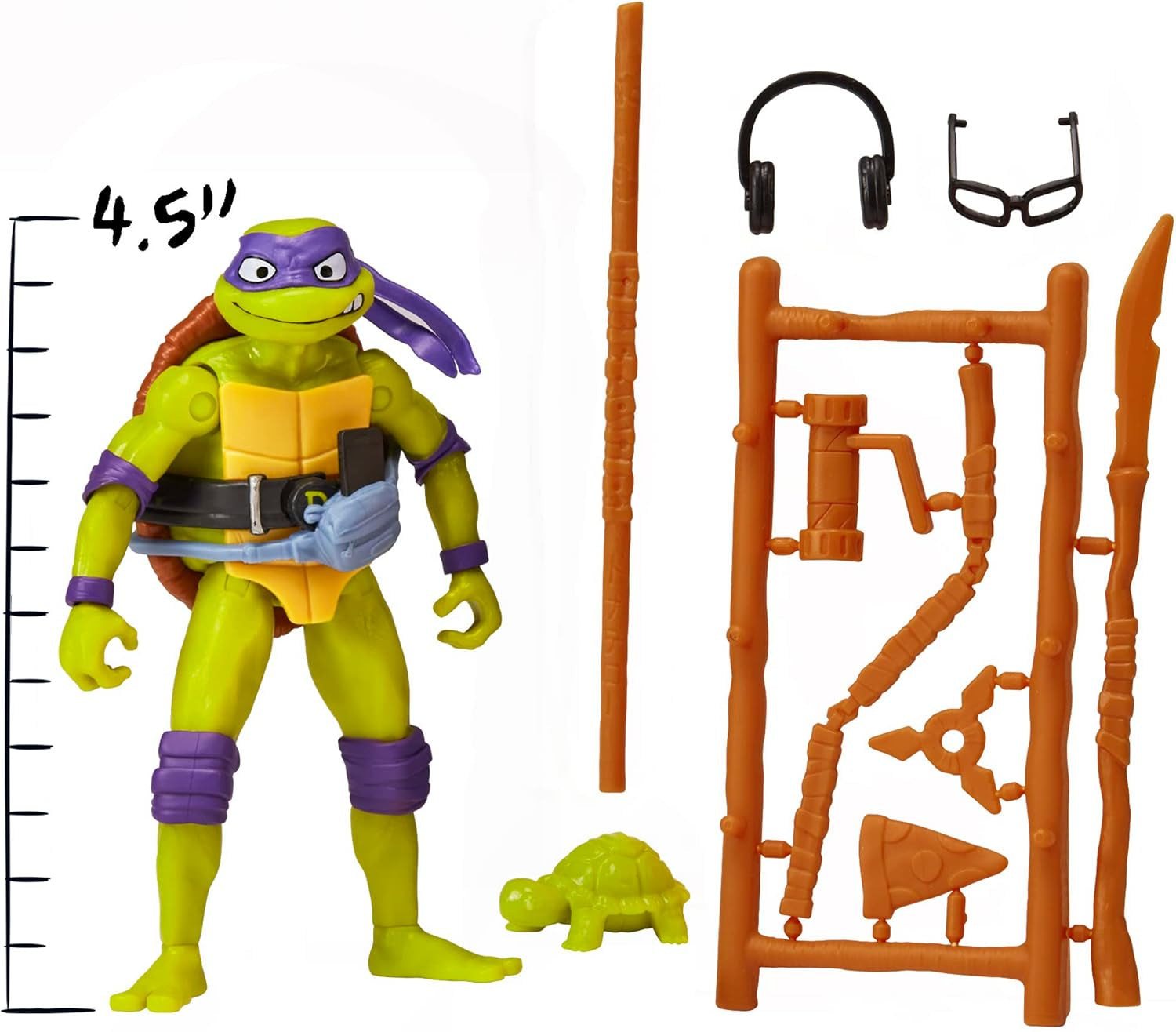 TEENAGE MUTANT NINJA Turtles - Donatello Figura de bază Action figures Naty Shop
