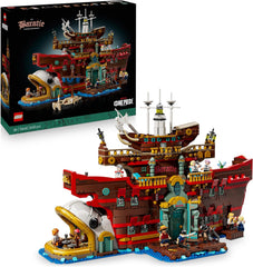 LEGO ONE PIECE - Baratié, das Schwimmende Restaurant - Bauset für Erwachsene - Modellbau mit detallado Innenraum sowie 10 Minifiguren inkl. Luffy, Nami y Sanji - Regalo de anime para fans - 75640