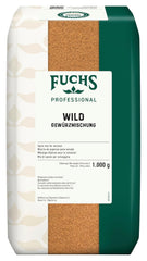 Fuchs Professional - Wildgewürz | Zum Würzen von allerre Wildgerichten und dunklen Saucen | Calidad profesional para grandes empresas gastronómicas y gastronómicas | Bolsa reciclable de 1 kg.