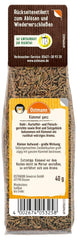 Ostmann Gewürze - Kümmel ganz | Zum Würzen von Brot und Gebäck | Zum Nachfüllen der Streudose | 40 g im Beutel