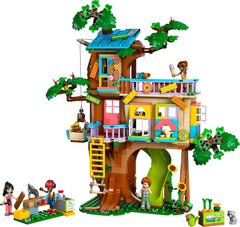 LEGO Friends Casa en el árbol Juego de rol para construir y jugar Casa de juguete para niñas de 8 años Set con 4 minifiguras de personajes y 2 figuras de animales Idea de regalo para niños 42652 Juegos de construcción Besuche den LEGO-Store