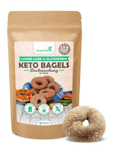 Mezcla para hornear bagel Simply Keto Lower Carb* para una dieta baja en carbohidratos* y cetogénica - sin lactosa ni gluten - 335 gramos Naty Shop Kitchen
