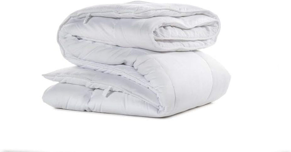 Caleffi Chaqueta de poliéster Aloe Vera Gran Tepore, Edredones y colchas Aloe Vera Naty Shop Blanco Cm 250X200