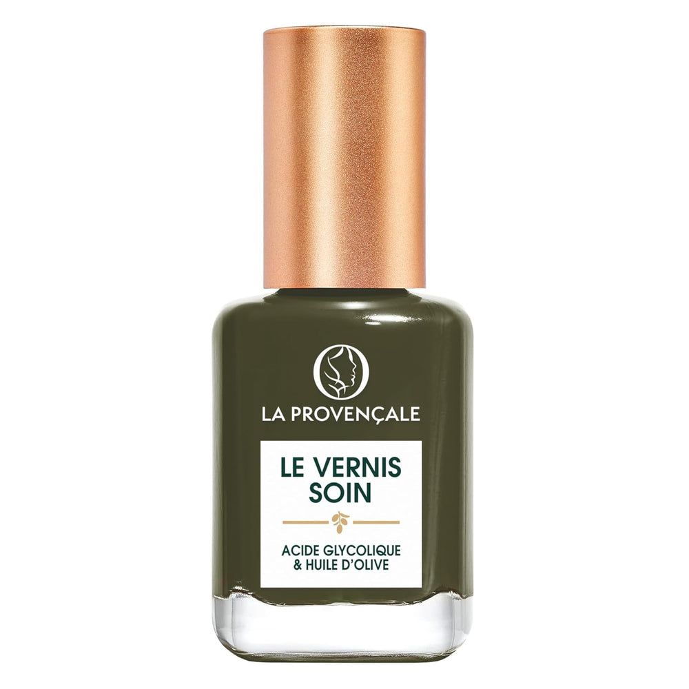 Esmalte de uñas Le Vernis Solaire, de larga duración, verde oliva