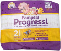 Pañales Pampers Progressi Maxi + 500 puntos de abrazo extra, talla 4 (7 – 18 kg), 126 pañales (talla estándar)
