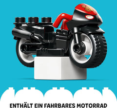 LEGO DUPLO Marvel Spins Motorcycle Adventure, set de juego de fantasía para la serie de televisión Spidey y sus súper amigos, juguete educativo para construir y reconstruir para niños a partir de 2 años 10424 Juegos de construcción Besuche den LEGO-Store