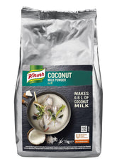 Knorr Kokosmilch Pulver (leche en polvo con 20 frischen Kokosnüssen, ergibt 6,6 litros Kokosmilch) 1er paquete (1 x 1 kg)