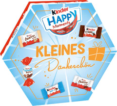 kinder Happy Moments Mini Mix - Regalo de San Valentín para él y ella - Para socializar y compartir con amigos y familiares - 161 g
