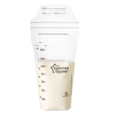 Tommee Tippee Closer to Nature Pungi pentru depozitarea laptelui matern, pre-sterilizate, 350 ml Accesorii Hrana si Alaptare Bebe Naty Shop