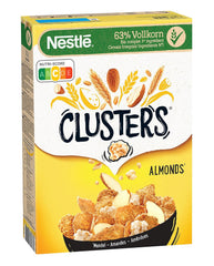 Nestlé Clusters Almond, un delicioso cereal de desayuno con crujientes hojuelas de almendra, 1 paquete (1 x 325g)