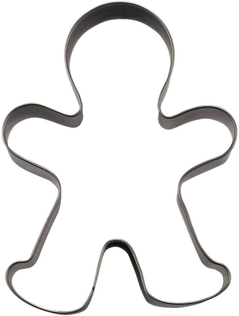 Formă de biscuiți Städter 041318 Omuleț de turtă dulce din oțel inoxidabil 10 cm