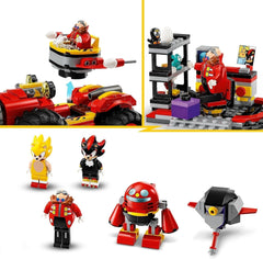 LEGO Sonic the Hedgehog Super Sonic Vs. Set de videojuego de aventuras Egg Drillster, regalo para niños Set de Shadow y el Dr. Eggman para niños y niñas de 8 años 76999 Juegos de construcción Besuche den LEGO-Store