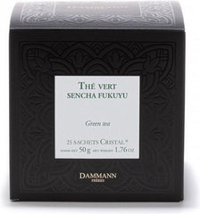Ceai verde Dammann Sencha Fukuyu 25 pliculețe cristaline