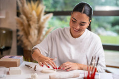 Jovi - Holzwalze, ideales Modellierwerkzeug para luftgetrockneten Ton, 1 Stück (27RP)