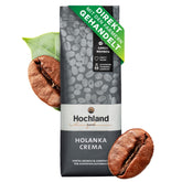 Hochland Kaffee - Holanka Crema - 250g Kaffeebohnen - Nachhaltig direkt gehandelt - Perfekt für Vollautomaten und Siebträger - Milder aromatischer Geschmack - Beste Qualität aus Peru