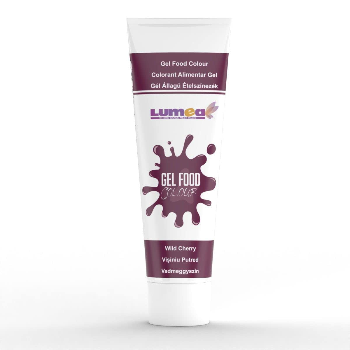 Dekozauber24 Colorant alimentar roșu, gel, 30g, vegan, fără zahăr, foarte concentrat, colorant alimentar roșu pentru fondant, cremă de unt, băuturi și multe altele