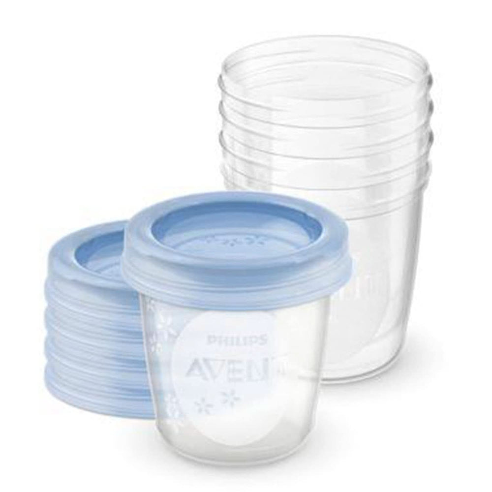 Philips AVENT SCF619/05 Almacenamiento Becher Für Muttermilch, Becher Inklusive Deckel Accesorios Alimentación y Lactancia Bebe Naty Shop