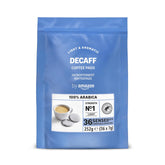 by Amazon Entkoffeinierte 100% Arabica-Kaffeepads, geeignet für Senseo-Maschinen, mittlere Röstung, 36 Stück (1 Packung mit 36 Stück) – Rainforest Alliance-zertifiziert