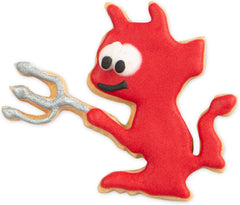 Städter Ausstecher Teufel, Edelstahl, Plata 7 cm