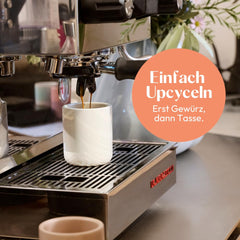 Comida compartida | Zimt Zauber | Würzmischung im Keramiktopf | 90g | Vegano, sin gluten y con ingredientes naturales