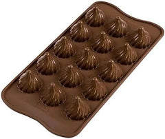 Silikomart 199384, Molde 3D para chocolate con llamas