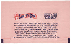 Sweet´N Low Sweetener Edulcorantes Naty Shop