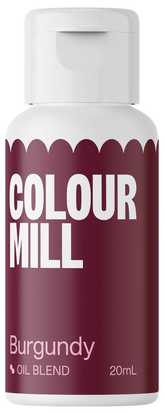 Colorant alimentar pe bază de ulei Oil Blend, 20 ml Naty Shop Burgundy 20 ml