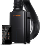 SPIDER FARMER Deshumidificador, Deshumidificador de Plantas 12L con Control de Humedad, Control de App, Función de Temporizador 24H para Tiendas de Cultivo, Deshumidificador Eléctrico para Jardines Interiores, Apartamentos y Sótanos