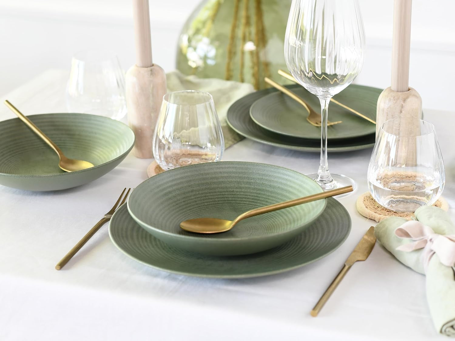 Creatable, 23718, Seria Catania Eucalyptus, fabricat în Portugalia Seturi vesela masa Naty Shop