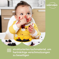 Waterwipes Plastikfreie, Texturierte Reinigungstücher Für Kleinkinder & Babies, 240 Stück (4 Packungen), 99,9 % Wasserbasierte Reinigungstücher, Unperfümiert Für Empfindliche Haut Naty Shop