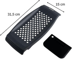 Rallador de spaetzle Fackelmann con espátula para masa Pelador Naty Shop